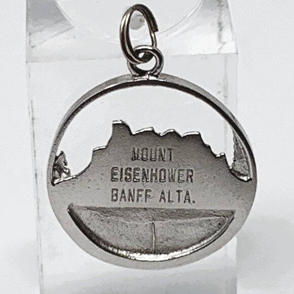 Banff Mount Eisenhower Sterling Silver Charm Pendant - Picture 4 of 8